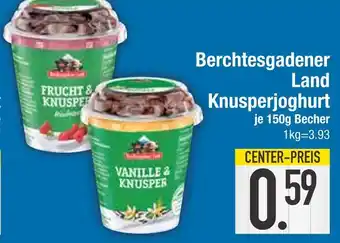Edeka Berchtesgadener land knusperjoghurt frucht & knusper Angebot