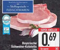 Edeka Bayerische schweine-koteletts Angebot