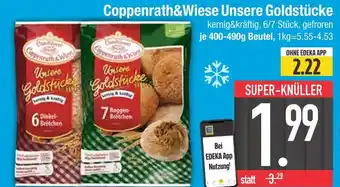 Edeka Coppenrath&wiese unsere goldstücke 6 dinkel-brötchen Angebot