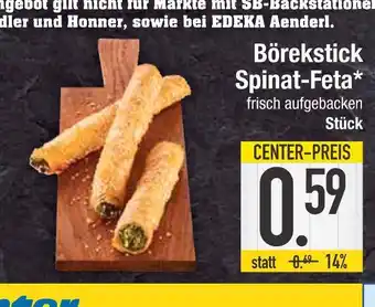 Edeka Börekstick spinat-feta Angebot
