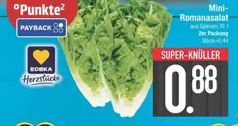 Edeka Edeka herzstücke mini-romanasalat Angebot