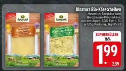 Edeka Alnatura heumilch-bergkäse Angebot