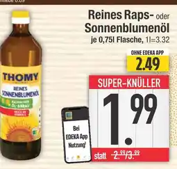 Edeka Thomy reines rapsöl Angebot
