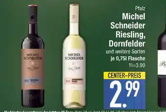 Edeka Michel schneider riesling Angebot