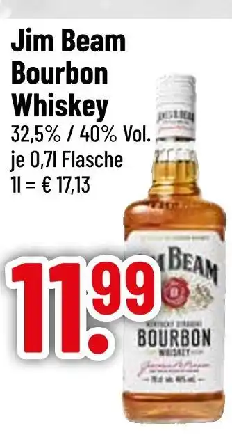 trinkgut Jim beam bourbon whiskey Angebot