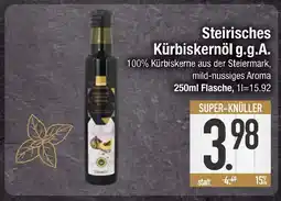 Edeka Steirisches kürbiskernöl g.g.a Angebot