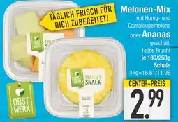 Edeka Obst werk melonen-mix mit honig- und cantaloupemelone Angebot