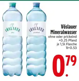 Edeka Vöslauer mineralwasser ohne Angebot