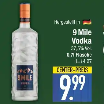 Edeka 9 mile vodka Angebot
