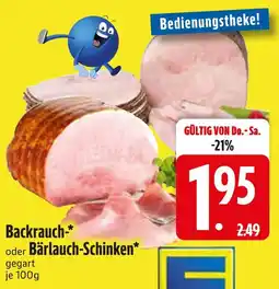Edeka Backrauch Angebot