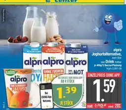 Edeka Alpro joghurtalternative, auch skyr Angebot