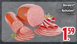 Edeka Bierwurst Angebot