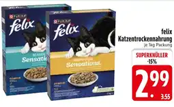 Edeka Purina felix katzentrockenahrung Angebot