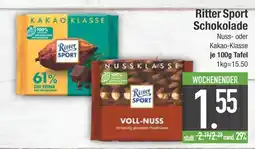 Edeka Ritter sport schokolade nuss-klasse Angebot