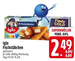 Edeka Iglo fischstäbchen Angebot