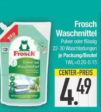 Edeka Frosch waschmittel pulver Angebot