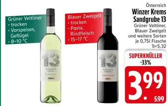 Edeka Winzer krems grüner veltliner sandgrube 13 Angebot