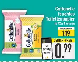 Edeka Cottonelle feuchtes toilettenpapier Angebot