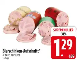 Edeka Bierschinken-aufschnitt Angebot