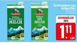 Edeka Berchtesgadener land haltbare berg und alpen milch Angebot