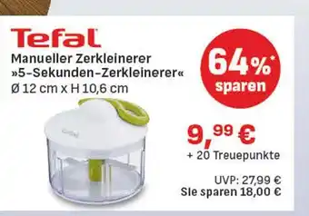 Edeka Tefal manueller zerkleinerer 5-sekunden-zerkleinerer Angebot