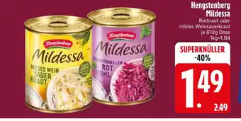 Edeka Hengstenberg mildessa rotkraut Angebot