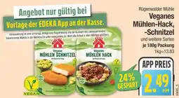 Edeka Rügenwalder mühle veganes mühlen-hack Angebot