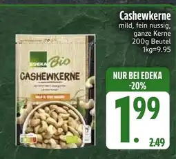 Edeka Edeka bio cashewkerne Angebot