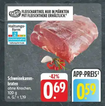Edeka Schweinekammbraten Angebot