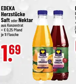 trinkgut Edeka herzstücke saft mild orange Angebot