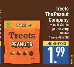 Edeka Treets the peanut company treets peanuts Angebot