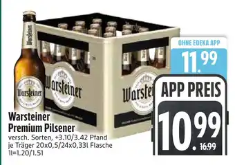 Edeka Warsteiner premium pilsener Angebot
