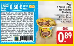 Edeka Maggi 5 minuten terrine Angebot