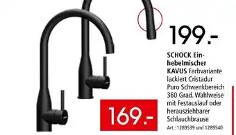 Zurbrüggen Schock einhebelmischer kavus Angebot