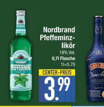Edeka Nordbrand pfeffeminzlikör Angebot