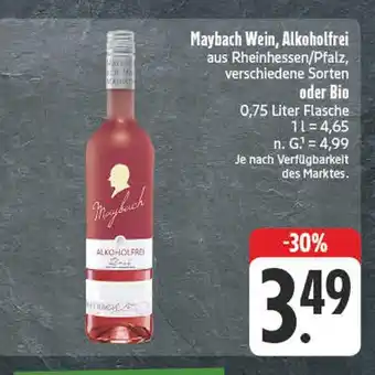 Edeka Maybach alkoholfrei rose Angebot