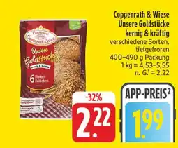 Edeka Coppenrath & wiese unsere goldstücke kernig & kräftig Angebot