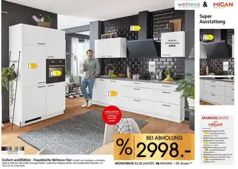 Zurbrüggen Welnova und mican traumküche welnova star Angebot