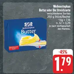 Edeka Weihenstephan butter Angebot