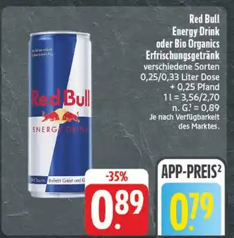 Edeka Red bull energy drink Angebot
