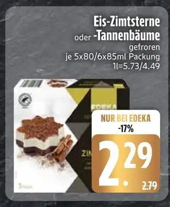 Edeka Eis-zimtsterne Angebot