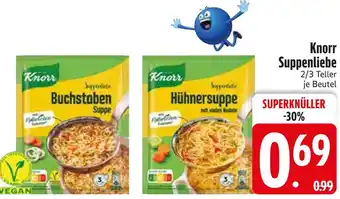 Edeka Knorr suppenliebe buchstabensuppe Angebot