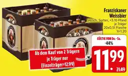 Edeka Franziskaner weissbier Angebot