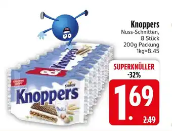 Edeka Knoppers nuss-schnitten Angebot