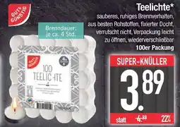 Edeka Gut&günstig teelichte Angebot