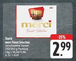 Edeka Storck merci finest selection Angebot