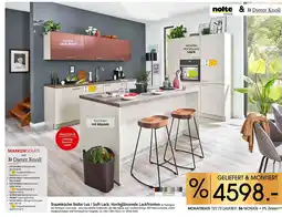 Zurbrüggen Nolte küchen und dieter knoll traumküche nolte lux / soft lack Angebot