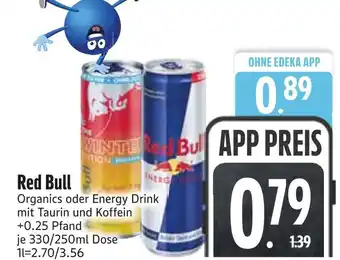 Edeka Red bull organics Angebot