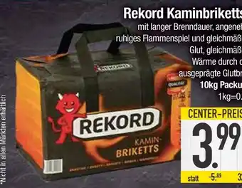 Edeka Rekord kaminbriketts Angebot