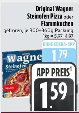 Edeka Original wagner steinofen pizza Angebot